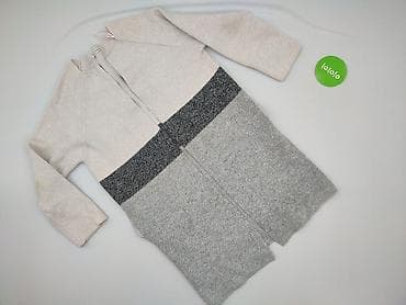 sweter ponczo: Blue shadow, Kardigan damski, rozmiar S — 2