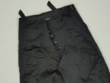 stradivarius spodnie cargo czarne: Stradivarius, Spodnie damskie, rozmiar S — 2