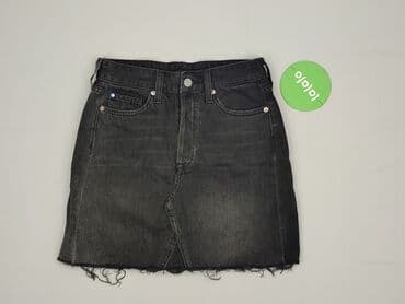 spódnice jeansowe czarne hm: H&M, Spódnica damska, rozmiar XS — 2