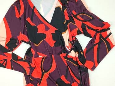 czerwona obcisła sukienka h: BODY FLIRT, Sukienka damska, rozmiar XL — 1