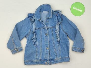 sukienki zwiewne w kwiaty: Dziecięca kurtka jeansowa, 2-3 lat, 98-104 cm, So cute, stan - Bardzo dobry — 2