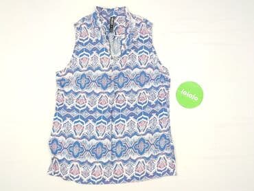 niebieskie sukienki plus size: Colours of the World, Bluzka damska, rozmiar M — 2