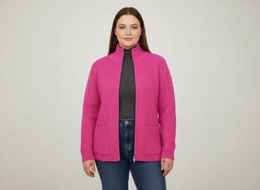 sweter z hello kitty: Miaoni, Kardigan damski, rozmiar 3XL — 6