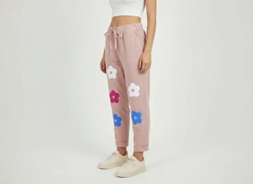 rajstopy do sandałów rossmann: Spodnie materiałowe damskie, rozmiar S — 1