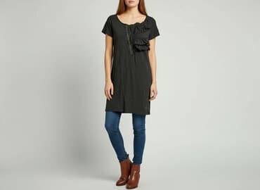 sukienka z imitacji skóry reserved: Reserved, Sukienka damska, rozmiar M — 1