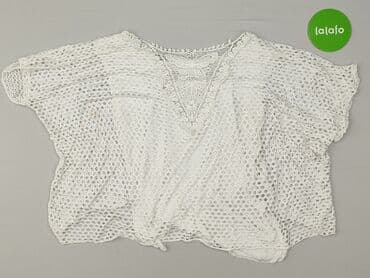 bluzka na drutach na lato: T-shirt damski, rozmiar One size — 4