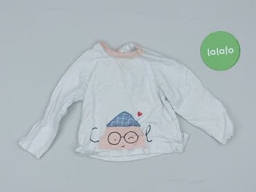 koszulka an appendage: Blouse, 12-18 months, condition - Very good — 2