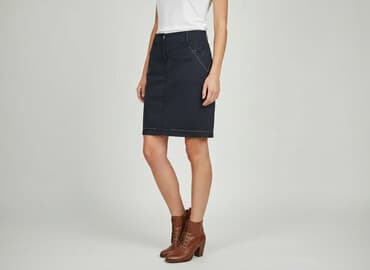 spodenko spódniczka jeans: Spódnica damska, rozmiar S — 6