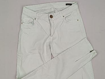 jeans pull and bear: Spodnie materiałowe damskie, rozmiar S — 1