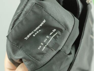 zara ramoneski: Zara, Kurtka skórzana damska, rozmiar S — 5