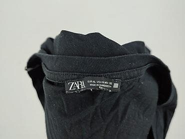bluzki czarne basic: Zara, Top damski, rozmiar XL — 4
