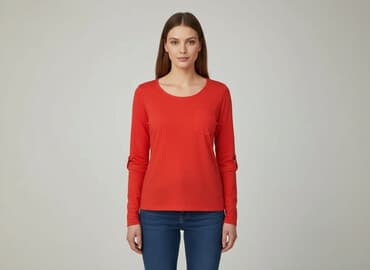 bluzki z dlugim rekawem basic: Esmara, Bluzka damska, rozmiar S — 6