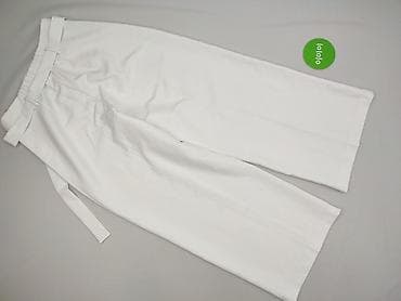 bialy top reserved: Spodnie materiałowe damskie, rozmiar M — 3