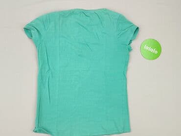 mock neck t shirty: T-shirt damski, rozmiar M — 4