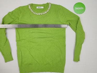 limonkowy sweter damski: New Fashion, Sweter damski, rozmiar XL — 4