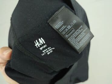 legginsy w prążki hm: H&M, Legginsy Sportowe damskie, rozmiar S — 4