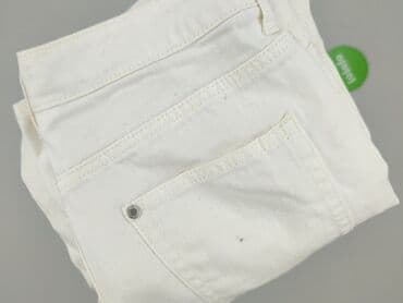 kombinezon z wysokim stanem: Spodnie jeansowe, H&M, 12 lat, 152/158, stan - Bardzo dobry — 7