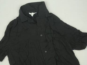 czarna koszula do niebieskiego garnituru: H&M, Koszulа dla mężczyzn, rozmiar M — 1