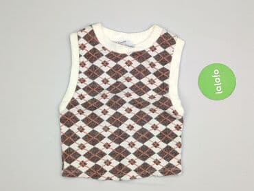 pull and bear white top: Bershka, Топ жіночий, розмір S — 3