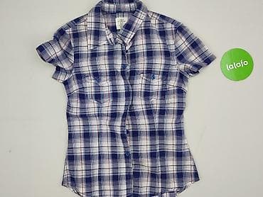koszulki basic hm: H&M L.O.G.G., Koszula damska, rozmiar 2XS — 2