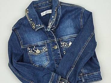 pull and bear bluzy: Dziecięca kurtka jeansowa, 4-5 lat, L, stan - Idealny — 7