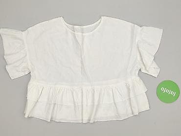 białe bluzki basic: Bluzka damska, rozmiar M — 2