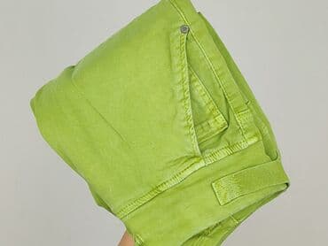 zielone jeansy damskie: Spodnie materiałowe damskie, rozmiar S — 5