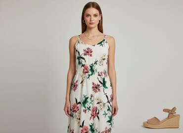 dr jurgens sandały: J. Stars, Sukienka damska, rozmiar S — 6