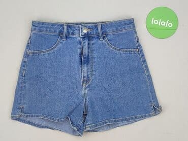 woskowane spodnie z wysokim stanem h m: H&M, Шорти жіночі, розмір S — 3