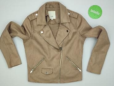 ramoneski: River Island, Kurtka skórzana damska, rozmiar M — 2