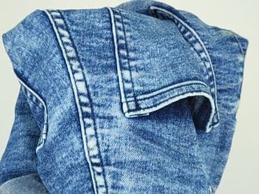 hm krótkie spodenki dzins low waist: H&M, Szorty damskie, rozmiar S — 5