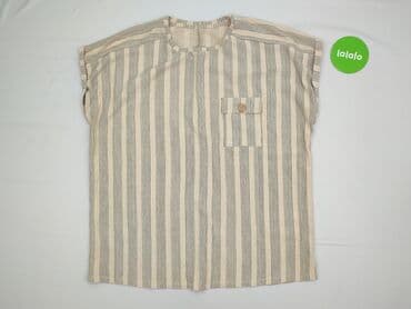 marynarka z podwijanymi rękawami: Bluzka damska, 5XL — 2