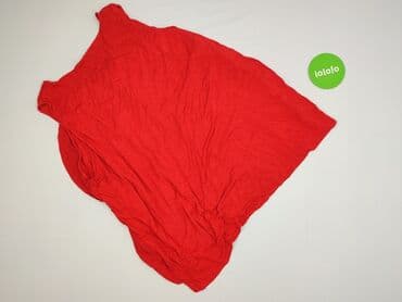 czerwona bluzka z dekoltem v: Туніка жіноча, розмір 3XL — 3