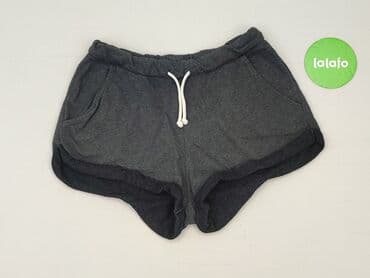 hm krótkie spodenki czarne: H&M, Szorty damskie, rozmiar S — 2