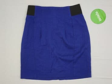 czarne spódniczka plisowane: House, Spódnica damska, S — 2