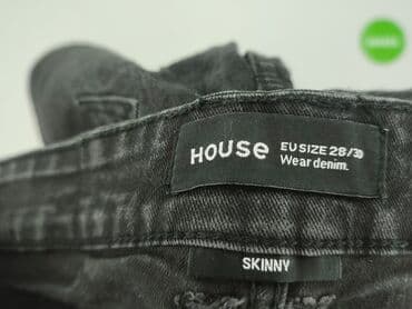 jacqueline de yong spodnie: House of Denim, Jeansy dla mężczyzn, XS — 4