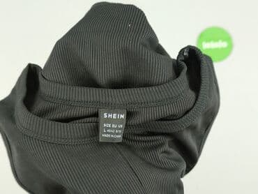 shein czarne bluzki: Shein, Top damski, rozmiar L — 4