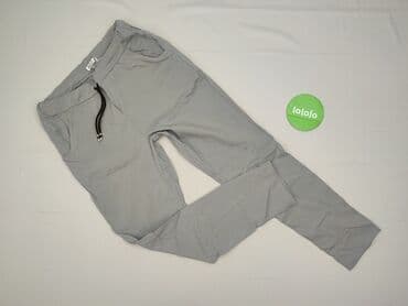 spodnie dresowe damskie ze ściągaczem: New Collection, Spodnie materiałowe damskie, rozmiar S — 2