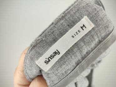 spodnie dresowe sinsay szerokie: Sinsay, Spodnie materiałowe damskie, M — 4