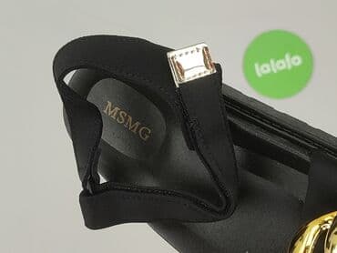 sandaly z łańcuszkiem: Sandały damskie, rozmiar 38 — 5