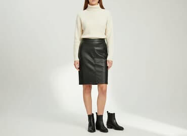 forever 21 spódniczka skórzane: Vila, Spódnica damska, rozmiar M — 7