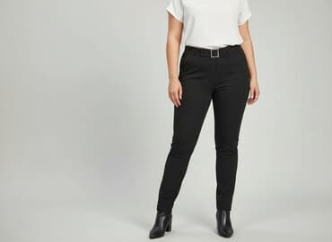 spodnie podkreslajace tylek: Spodnie materiałowe damskie, rozmiar XL — 7