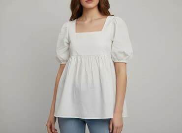 sukienki z muślinu: Bluzka damska, rozmiar S — 1