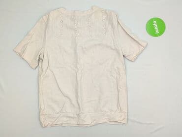 biale bluzki z bufiastymi rekawami: Bluzka damska, rozmiar One size — 3