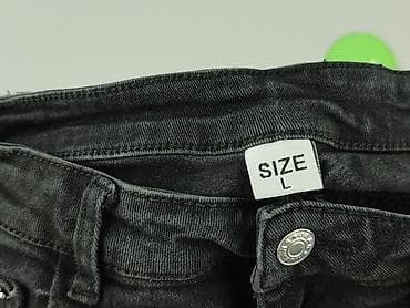 kurtka jeansowa patchwork: Szorty damskie, rozmiar L — 4