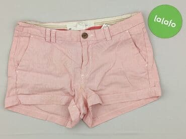 krótkie spodenki z wysokim stanem w paski: H&M, Szorty damskie, rozmiar 2XL — 3