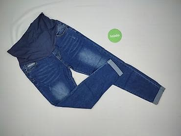 ciążowe jeansy: Jeansy damskie, rozmiar XL — 2