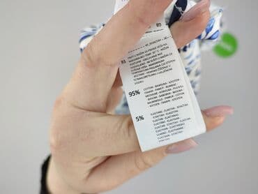 spodnie cyfrowa flora: Spodnie materiałowe damskie, rozmiar L — 4