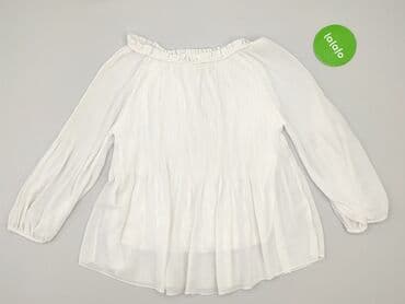 białe bluzki boho: Bluzka damska, rozmiar One size — 2