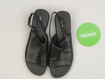 kozaki na koturnie deichmann: Ecco, Sandały damskie, 41 — 2